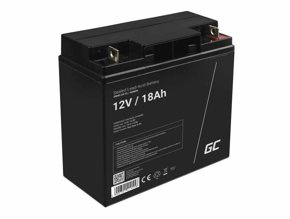 acumulator plumb acid greencell 12v 18ah, terminal f3 (m5), 181 x 77 x 167(167) mm - imagine 6
